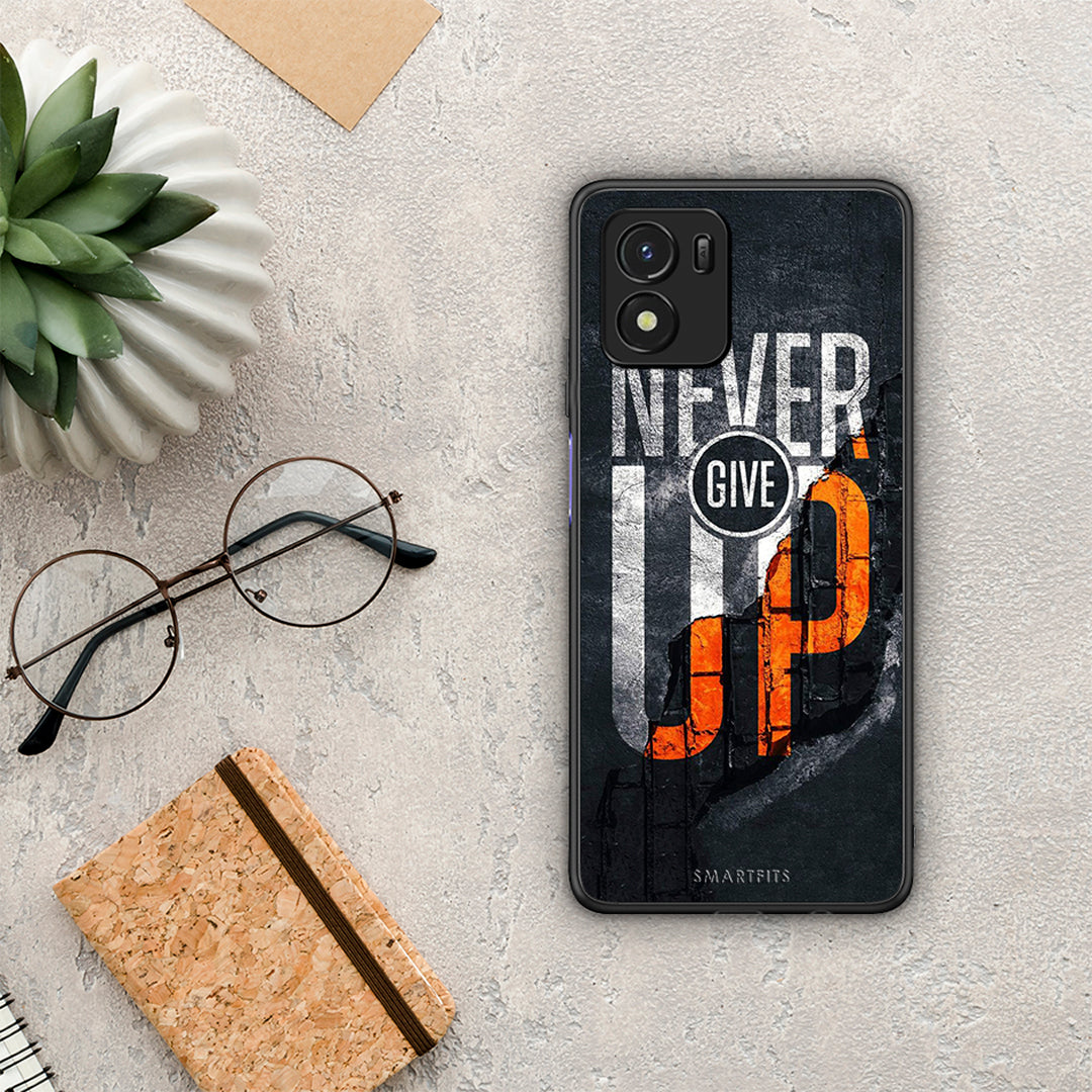 Never Give Up - Vivo Y01 / Y15s case