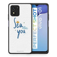 Thumbnail for Θήκη Vivo Y01 / Y15s Sea You από τη Smartfits με σχέδιο στο πίσω μέρος και μαύρο περίβλημα | Vivo Y01 / Y15s Sea You case with colorful back and black bezels