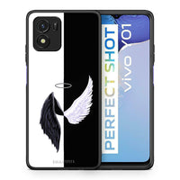 Thumbnail for Θήκη Vivo Y01 / Y15s Angels Demons από τη Smartfits με σχέδιο στο πίσω μέρος και μαύρο περίβλημα | Vivo Y01 / Y15s Angels Demons case with colorful back and black bezels