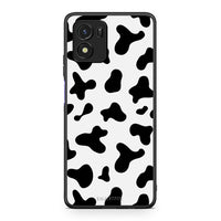 Thumbnail for Vivo Y01 / Y15s Cow Print θήκη από τη Smartfits με σχέδιο στο πίσω μέρος και μαύρο περίβλημα | Smartphone case with colorful back and black bezels by Smartfits