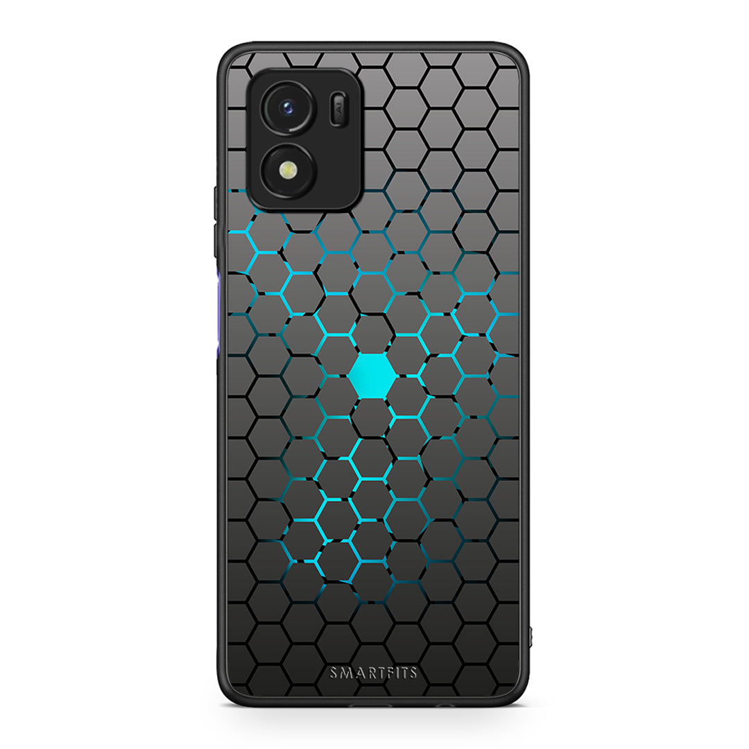 40 - Vivo Y01 / Y15s Hexagonal Geometric case, cover, bumper