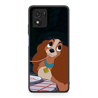 Thumbnail for Vivo Y01 / Y15s Lady And Tramp 2 Θήκη Αγίου Βαλεντίνου από τη Smartfits με σχέδιο στο πίσω μέρος και μαύρο περίβλημα | Smartphone case with colorful back and black bezels by Smartfits