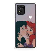 Thumbnail for Vivo Y01 / Y15s Mermaid Love Θήκη Αγίου Βαλεντίνου από τη Smartfits με σχέδιο στο πίσω μέρος και μαύρο περίβλημα | Smartphone case with colorful back and black bezels by Smartfits