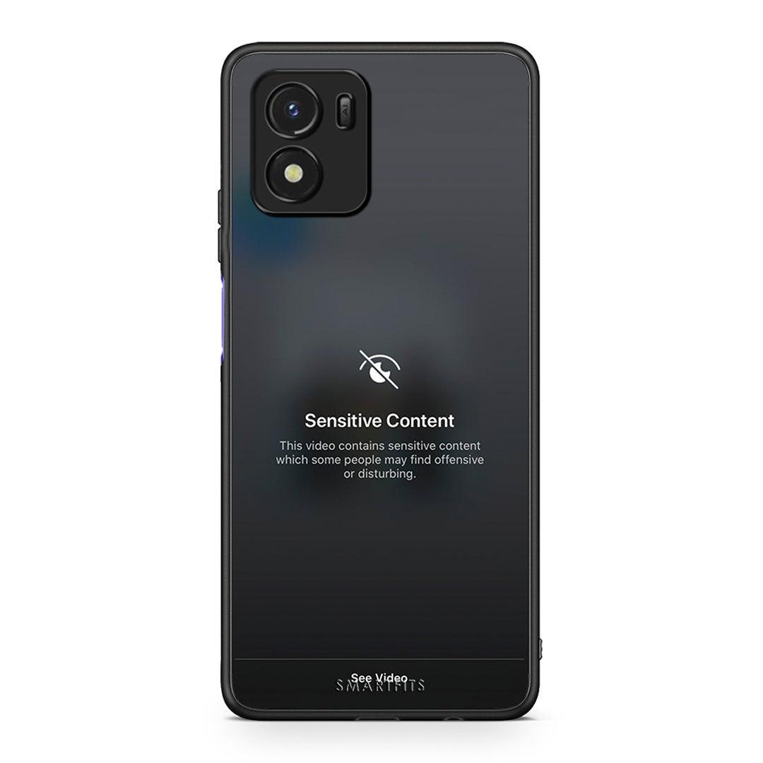 Vivo Y01 / Y15s Sensitive Content θήκη από τη Smartfits με σχέδιο στο πίσω μέρος και μαύρο περίβλημα | Smartphone case with colorful back and black bezels by Smartfits
