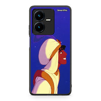 Thumbnail for Vivo Y22s Alladin And Jasmine Love 1 θήκη από τη Smartfits με σχέδιο στο πίσω μέρος και μαύρο περίβλημα | Smartphone case with colorful back and black bezels by Smartfits