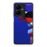 Thumbnail for Vivo Y22s Alladin And Jasmine Love 2 θήκη από τη Smartfits με σχέδιο στο πίσω μέρος και μαύρο περίβλημα | Smartphone case with colorful back and black bezels by Smartfits