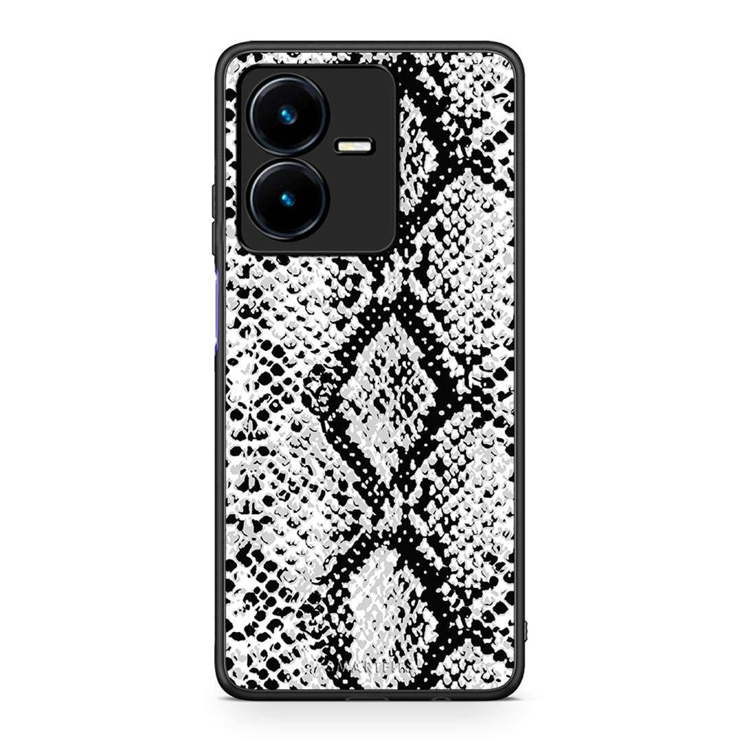 24 - Vivo Y22s White Snake Animal case, cover, bumper