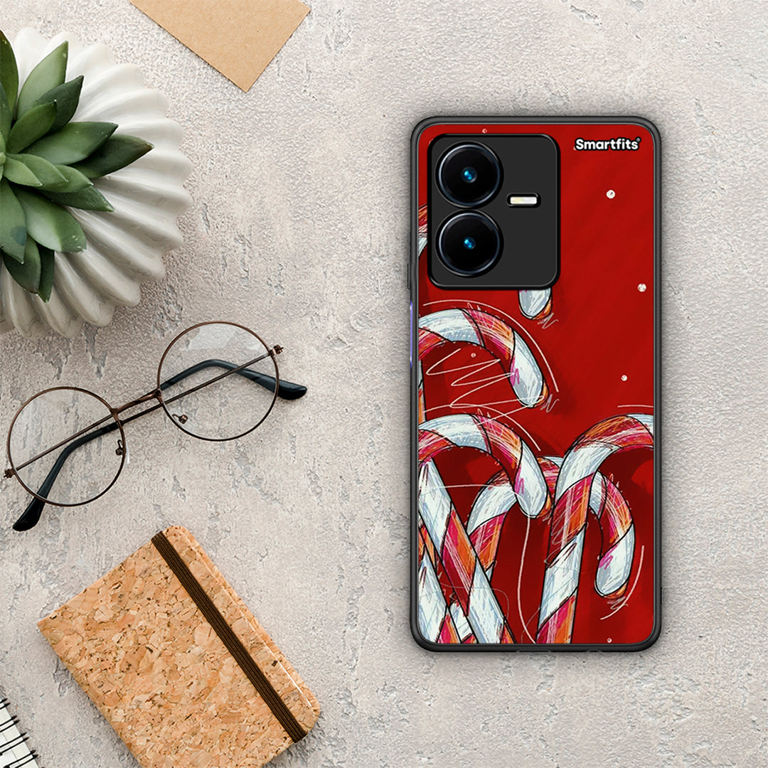 Candy Cane - Vivo Y22 case