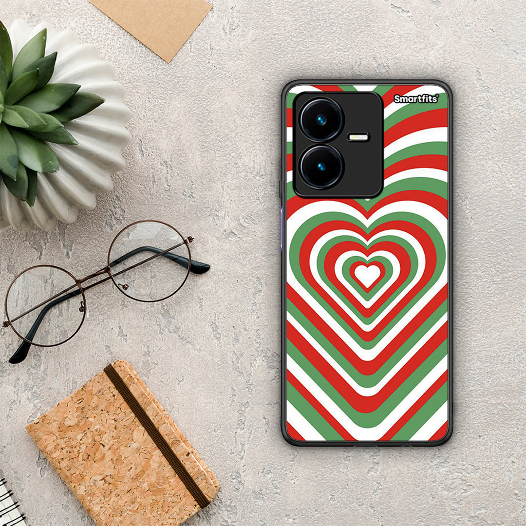 Christmas Hearts - Vivo y22 case