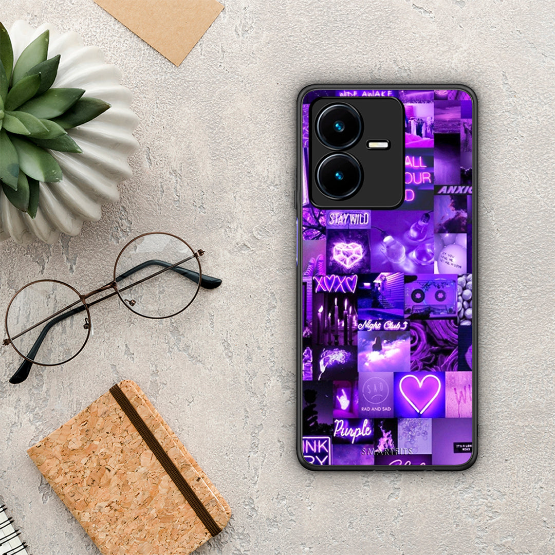 Collage Stay Wild - Vivo Y22s case