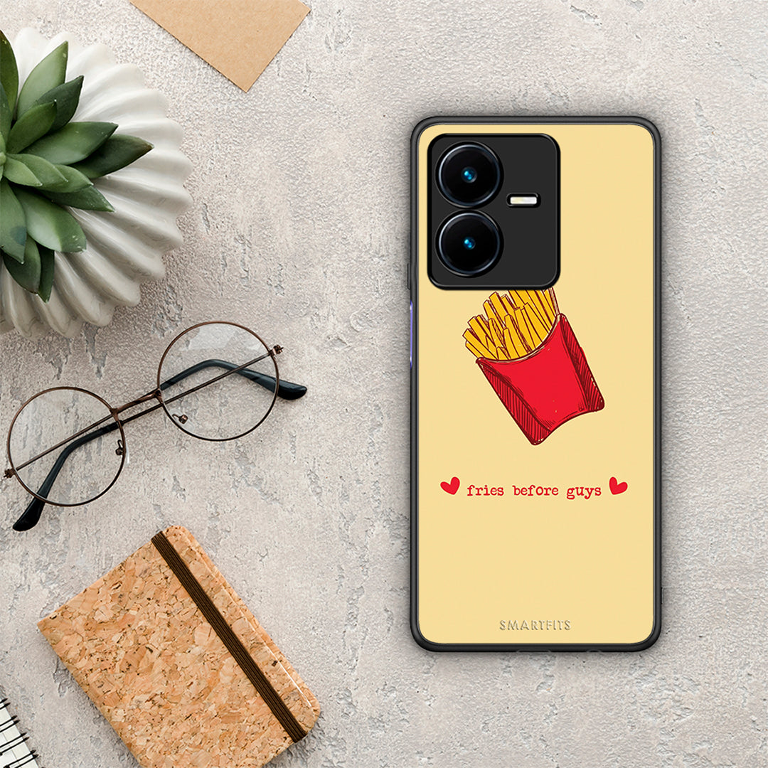 Fries Before Guys - Vivo Y22s case