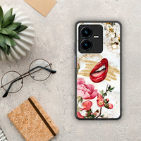 Thumbnail for Red Lips - Vivo Y22s case