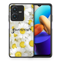 Thumbnail for Θήκη Vivo Y22s Summer Daisies από τη Smartfits με σχέδιο στο πίσω μέρος και μαύρο περίβλημα | Vivo Y22s Summer Daisies case with colorful back and black bezels