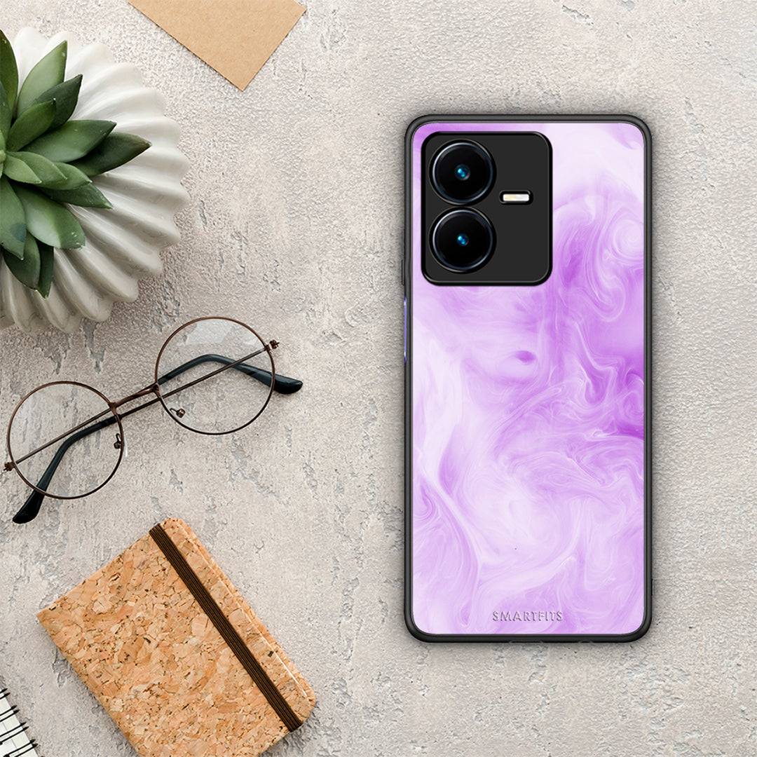 Watercolor Lavender - Vivo y22 case