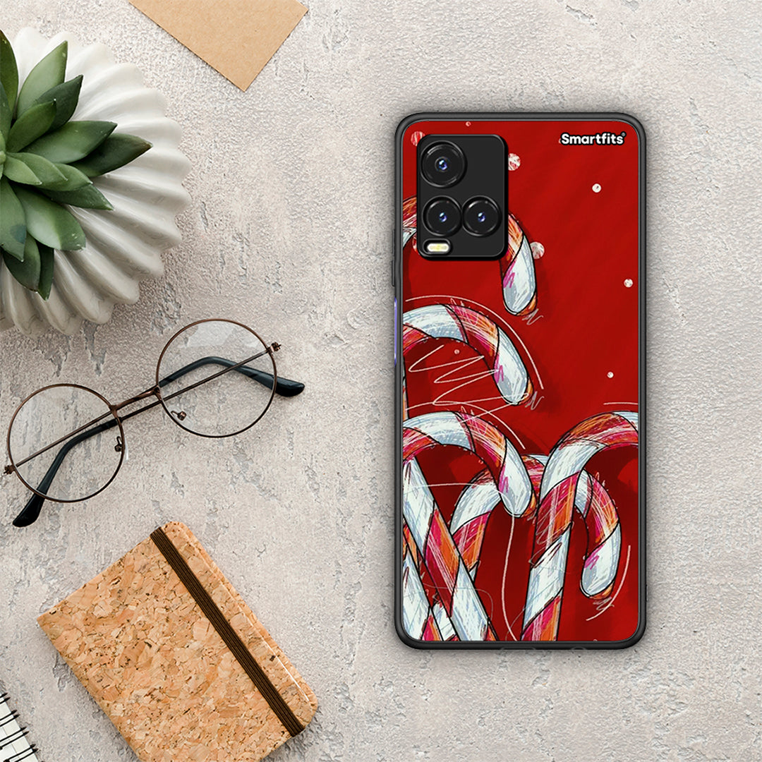 Candy Cane - Vivo y33s / y21s / y21 case