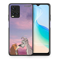 Thumbnail for Θήκη Vivo Y33s / Y21s / Y21 Lady And Tramp από τη Smartfits με σχέδιο στο πίσω μέρος και μαύρο περίβλημα | Vivo Y33s / Y21s / Y21 Lady And Tramp case with colorful back and black bezels