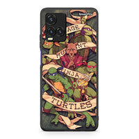 Thumbnail for Vivo Y33s / Y21s / Y21 Ninja Turtles θήκη από τη Smartfits με σχέδιο στο πίσω μέρος και μαύρο περίβλημα | Smartphone case with colorful back and black bezels by Smartfits