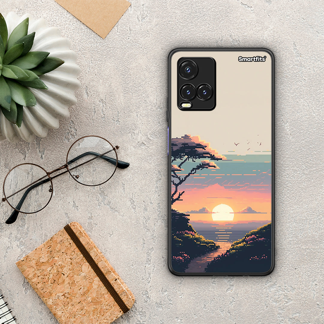 Pixel Sunset - Vivo y33s / y21s / y21 case