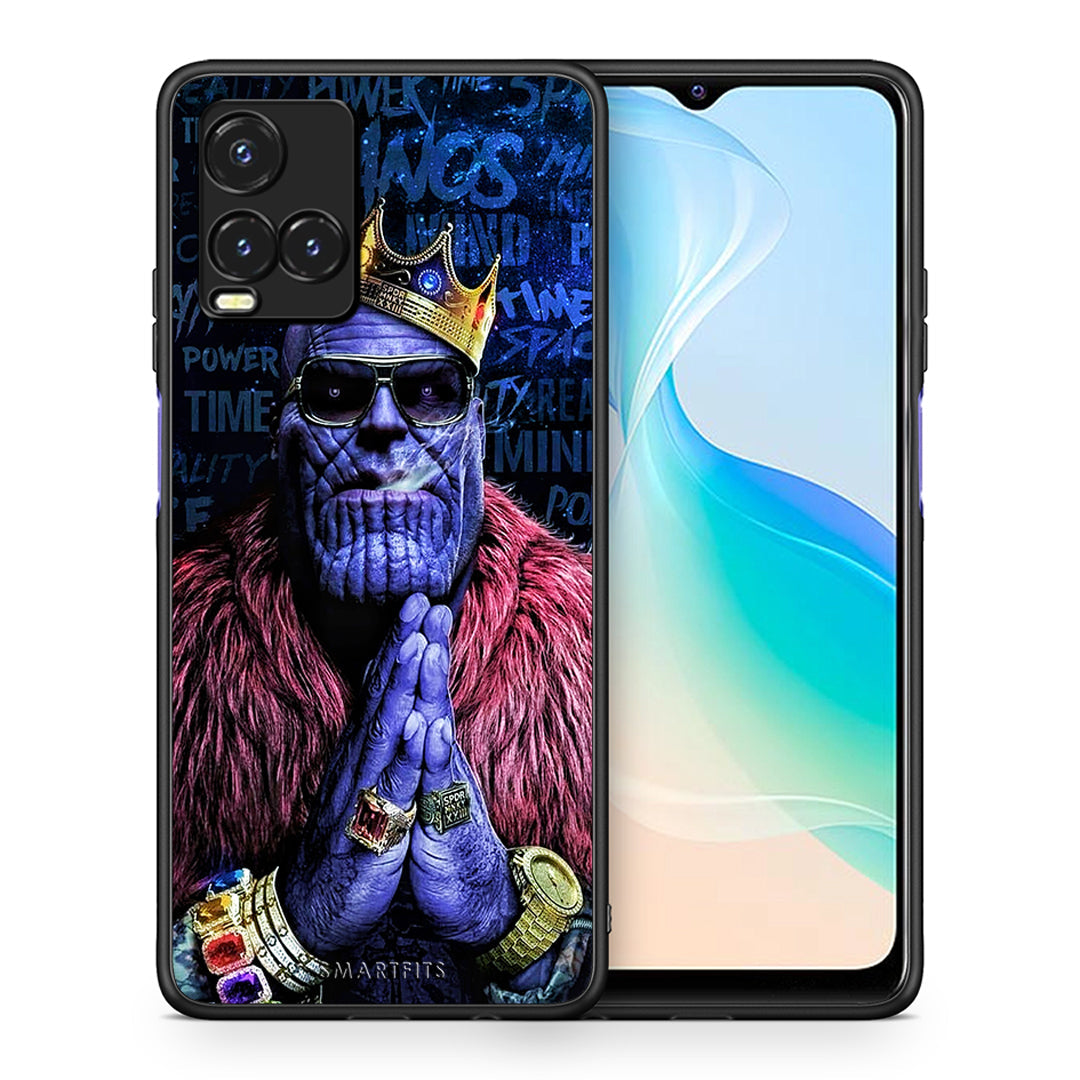 Θήκη Vivo Y33s / Y21s / Y21 Thanos PopArt από τη Smartfits με σχέδιο στο πίσω μέρος και μαύρο περίβλημα | Vivo Y33s / Y21s / Y21 Thanos PopArt case with colorful back and black bezels