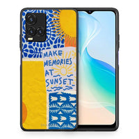 Thumbnail for Θήκη Vivo Y33s / Y21s / Y21 Sunset Memories από τη Smartfits με σχέδιο στο πίσω μέρος και μαύρο περίβλημα | Vivo Y33s / Y21s / Y21 Sunset Memories case with colorful back and black bezels