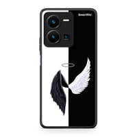Thumbnail for Vivo Y35 5G Angels Demons θήκη από τη Smartfits με σχέδιο στο πίσω μέρος και μαύρο περίβλημα | Smartphone case with colorful back and black bezels by Smartfits
