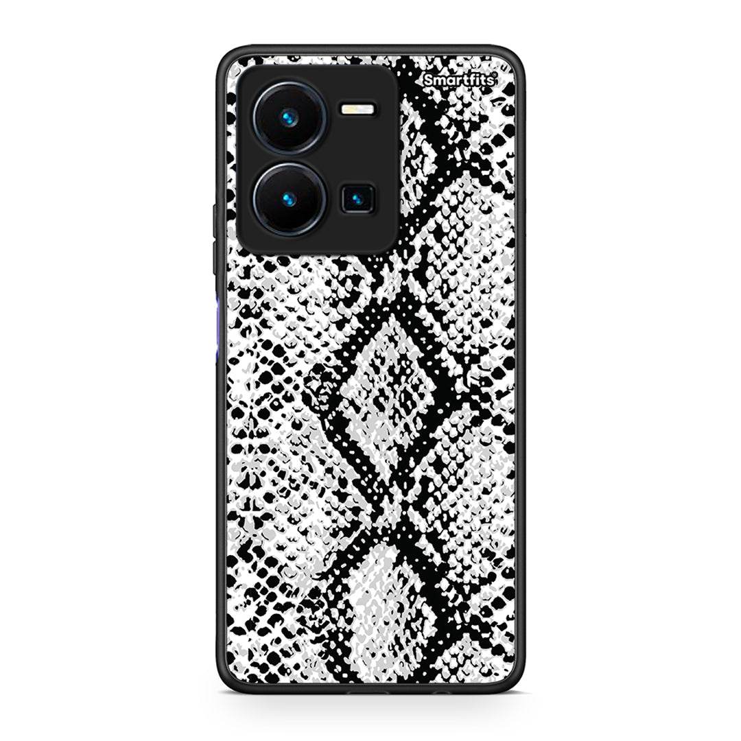 24 - Vivo Y35 5G White Snake Animal case, cover, bumper