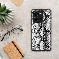 Thumbnail for Animal White Snake - Vivo Y35 5G case