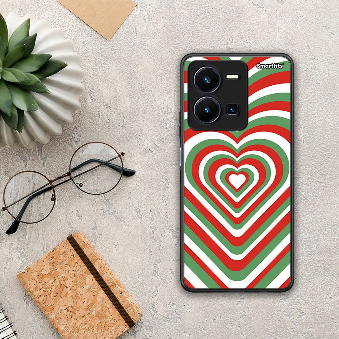 Christmas Hearts - Vivo Y35 5G case