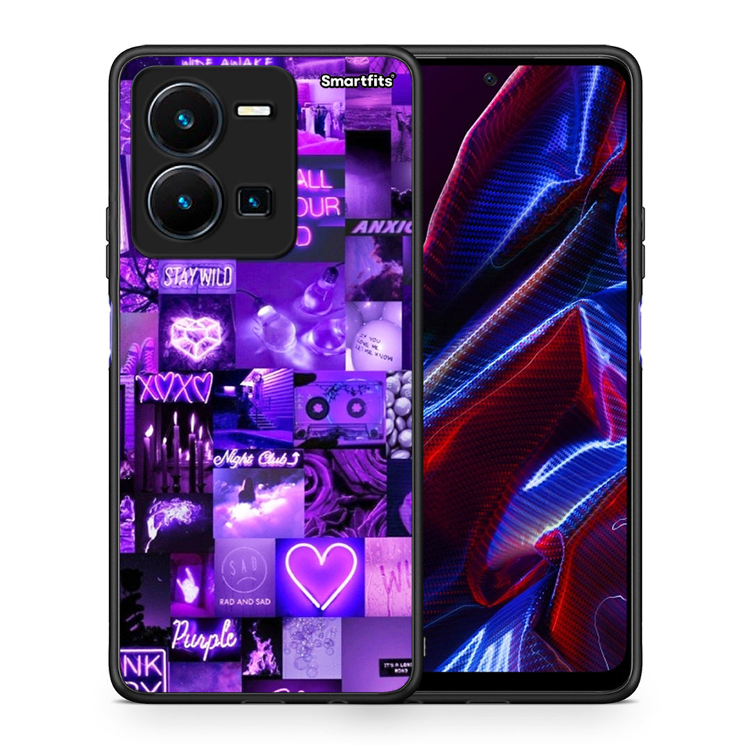 Collage Stay Wild - Vivo Y35 5G case