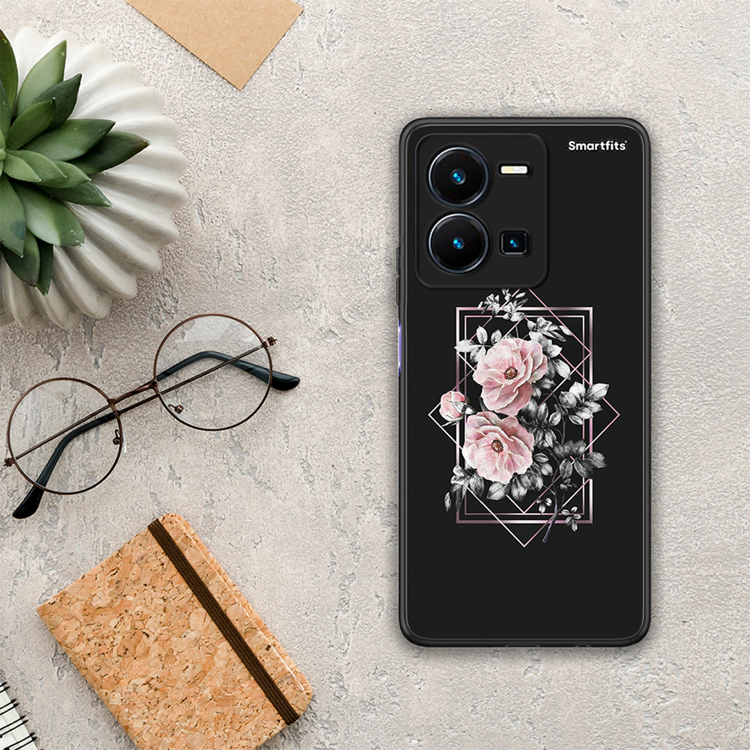 Flower Frame - Vivo Y35 5G case