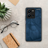 Thumbnail for Geometric Blue Abstract - Vivo Y35 5G case