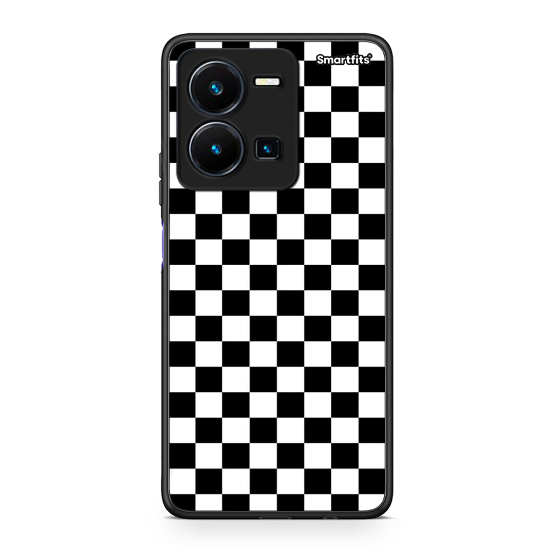 4 - Vivo Y35 5G Squares Geometric case, cover, bumper