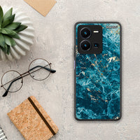 Thumbnail for Marble Blue - Vivo Y35 5G case