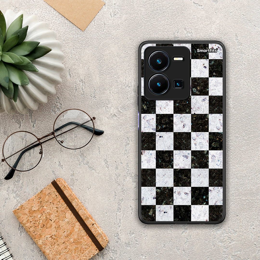 Marble Square Geometric - Vivo Y35 5G case