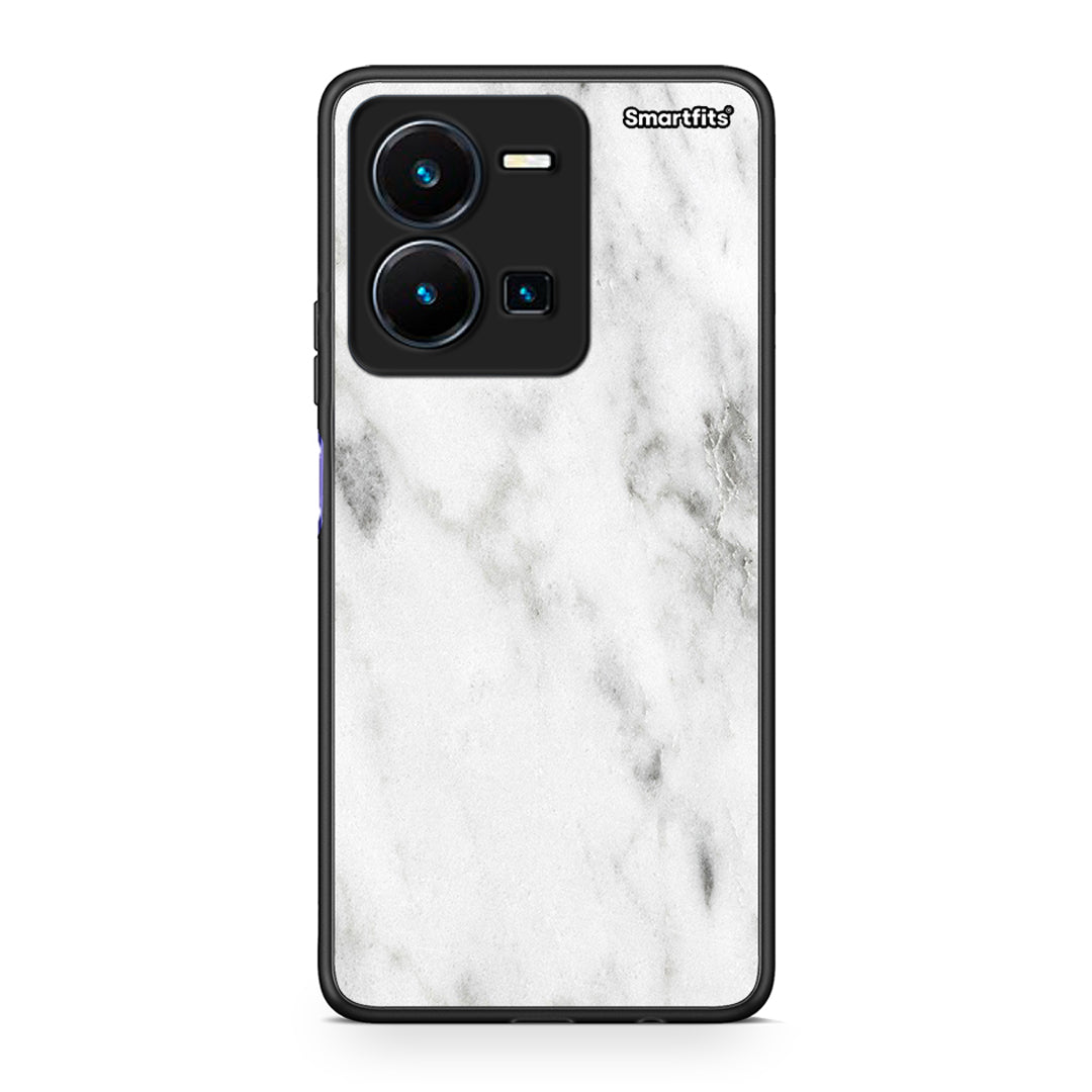 2 - Vivo Y35 5G White marble case, cover, bumper