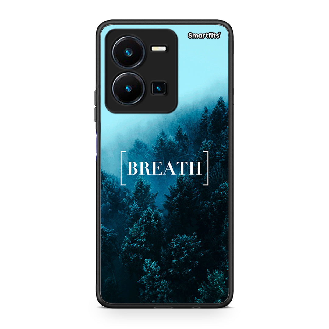 4 - Vivo Y35 5G Breath Quote case, cover, bumper