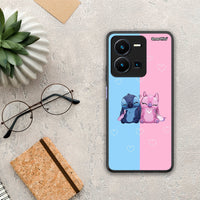 Thumbnail for Stitch and Angel - Vivo Y35 5G case