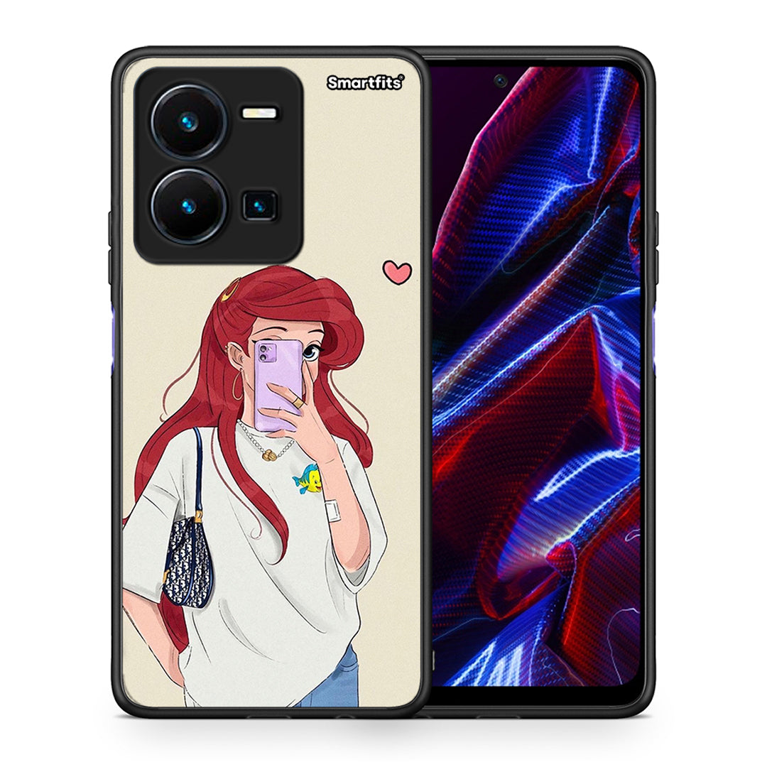 Walking Mermaid - Vivo Y35 5G case