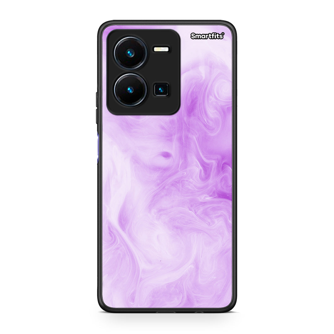 99 - Vivo Y35 5G Watercolor Lavender case, cover, bumper