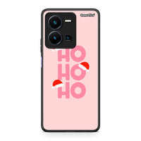 Thumbnail for Vivo Y35 5G Xmas Ho Ho Ho θήκη από τη Smartfits με σχέδιο στο πίσω μέρος και μαύρο περίβλημα | Smartphone case with colorful back and black bezels by Smartfits