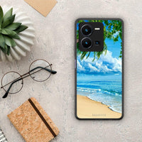 Thumbnail for Θήκη Vivo Y35 Beautiful Beach από τη Smartfits με σχέδιο στο πίσω μέρος και μαύρο περίβλημα | Vivo Y35 Beautiful Beach Case with Colorful Back and Black Bezels