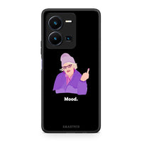 Thumbnail for Θήκη Vivo Y35 Grandma Mood Black από τη Smartfits με σχέδιο στο πίσω μέρος και μαύρο περίβλημα | Vivo Y35 Grandma Mood Black Case with Colorful Back and Black Bezels