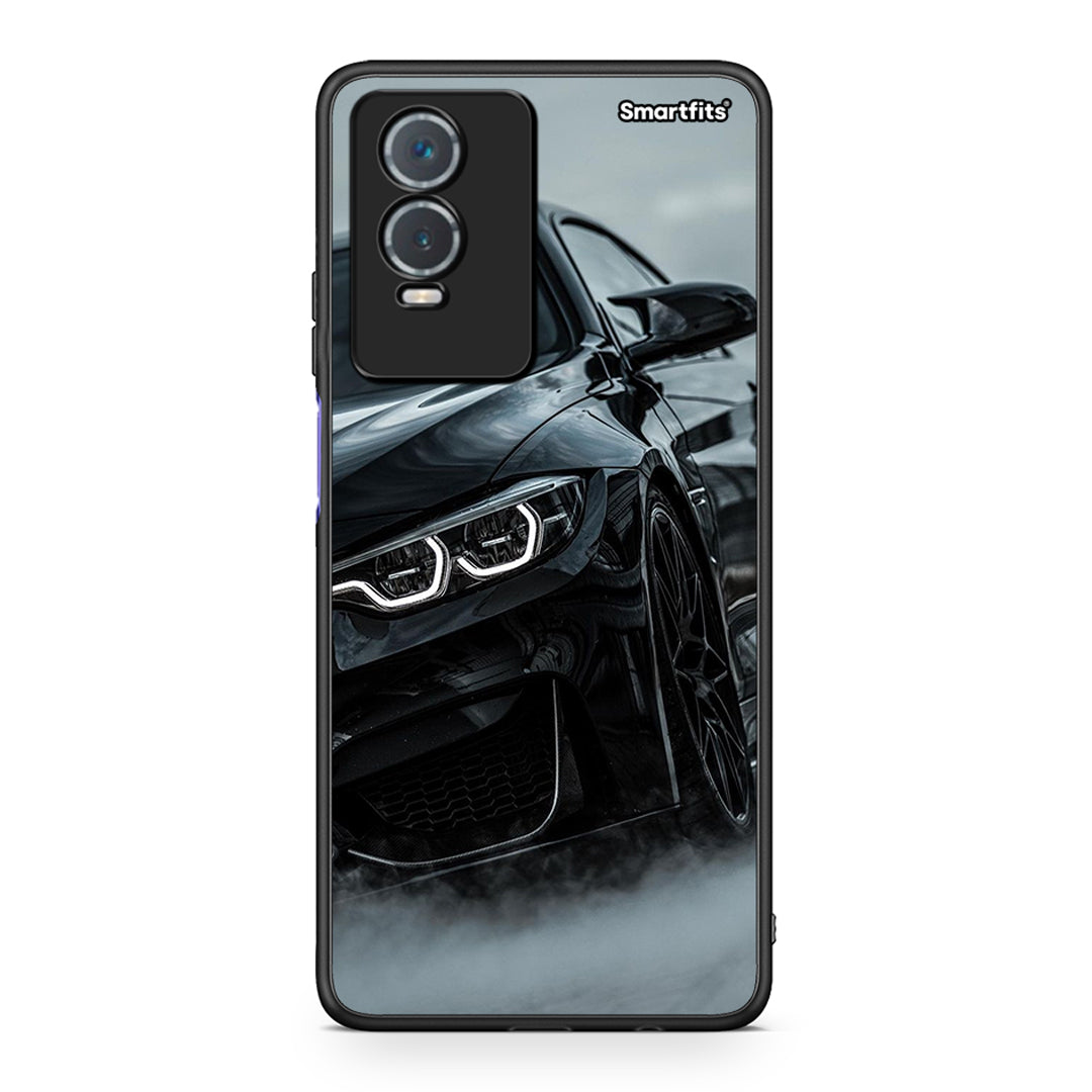 Vivo Y76 5G / Y76s / Y74s Black BMW θήκη από τη Smartfits με σχέδιο στο πίσω μέρος και μαύρο περίβλημα | Smartphone case with colorful back and black bezels by Smartfits