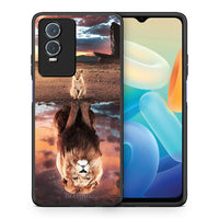 Thumbnail for Θήκη Αγίου Βαλεντίνου Vivo Y76 5G / Y76s / Y74s Sunset Dreams από τη Smartfits με σχέδιο στο πίσω μέρος και μαύρο περίβλημα | Vivo Y76 5G / Y76s / Y74s Sunset Dreams case with colorful back and black bezels