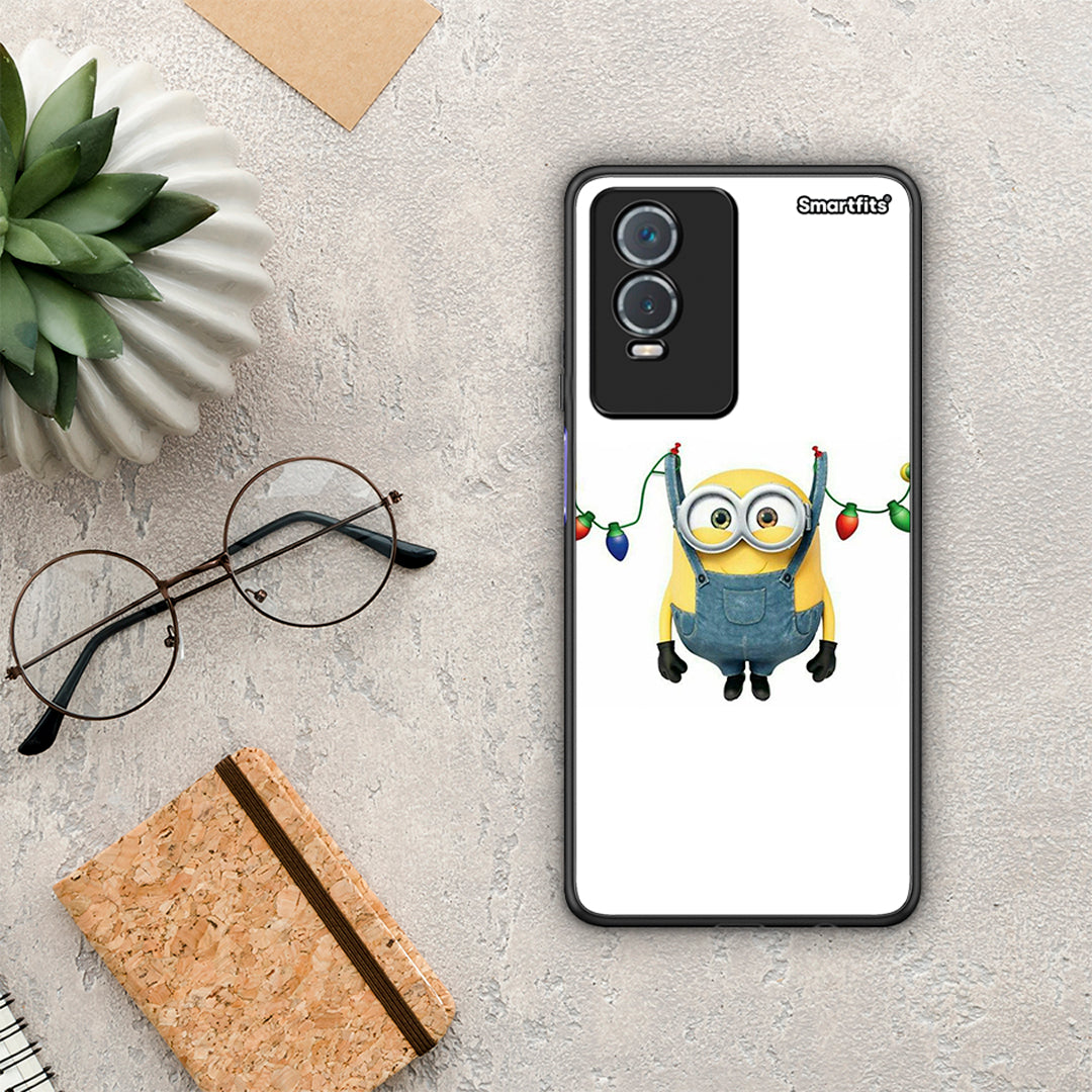 Xmas Minion Lights - Vivo Y76 5G / Y76S / Y74S case