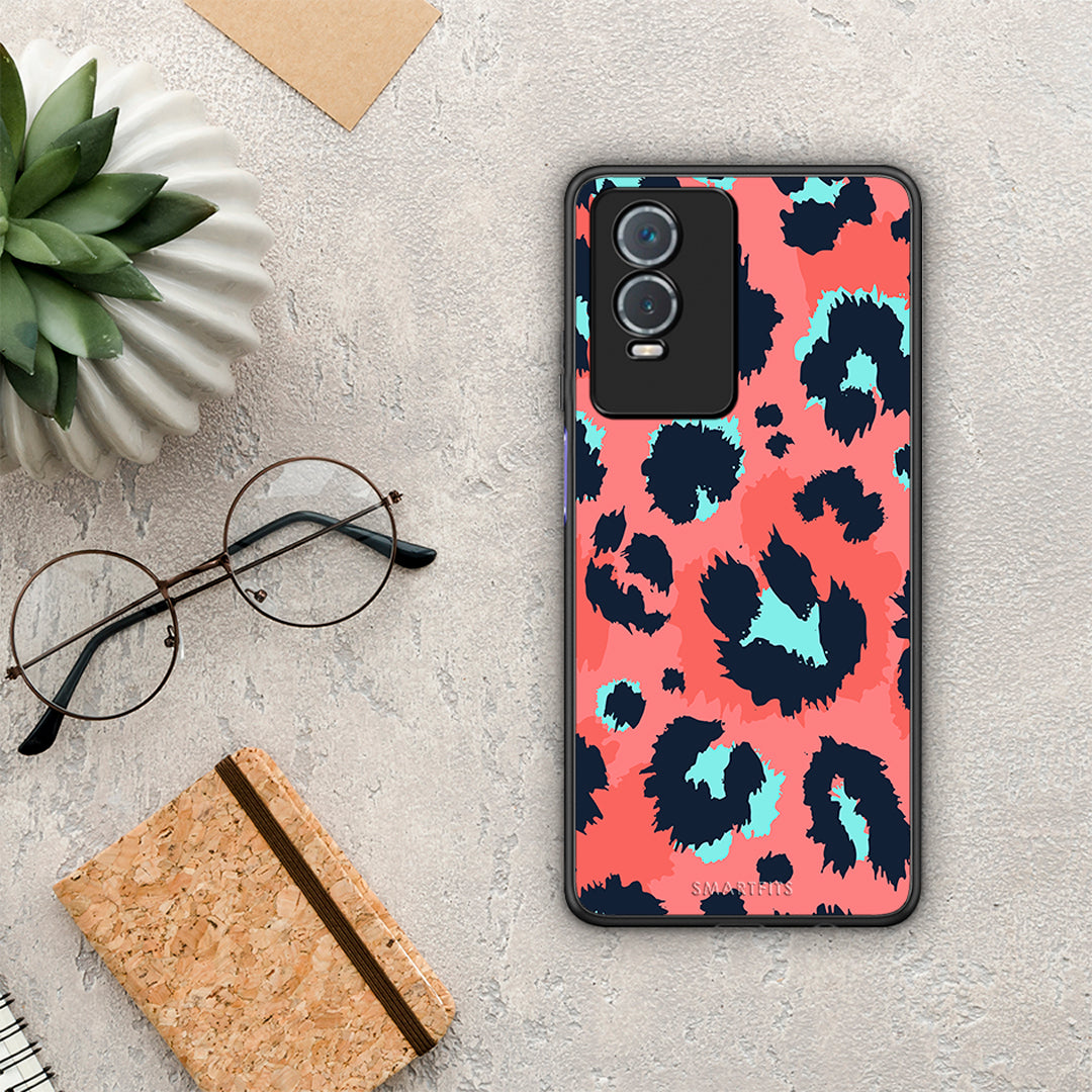 Animal Pink Leopard - Vivo Y76 5G / Y76S / Y74S case