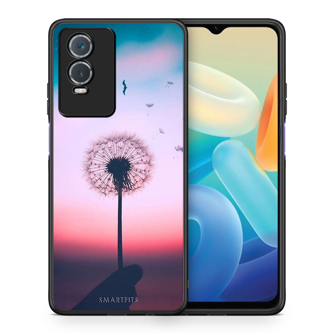 Θήκη Vivo Y76 5G / Y76s / Y74s Wish Boho από τη Smartfits με σχέδιο στο πίσω μέρος και μαύρο περίβλημα | Vivo Y76 5G / Y76s / Y74s Wish Boho case with colorful back and black bezels