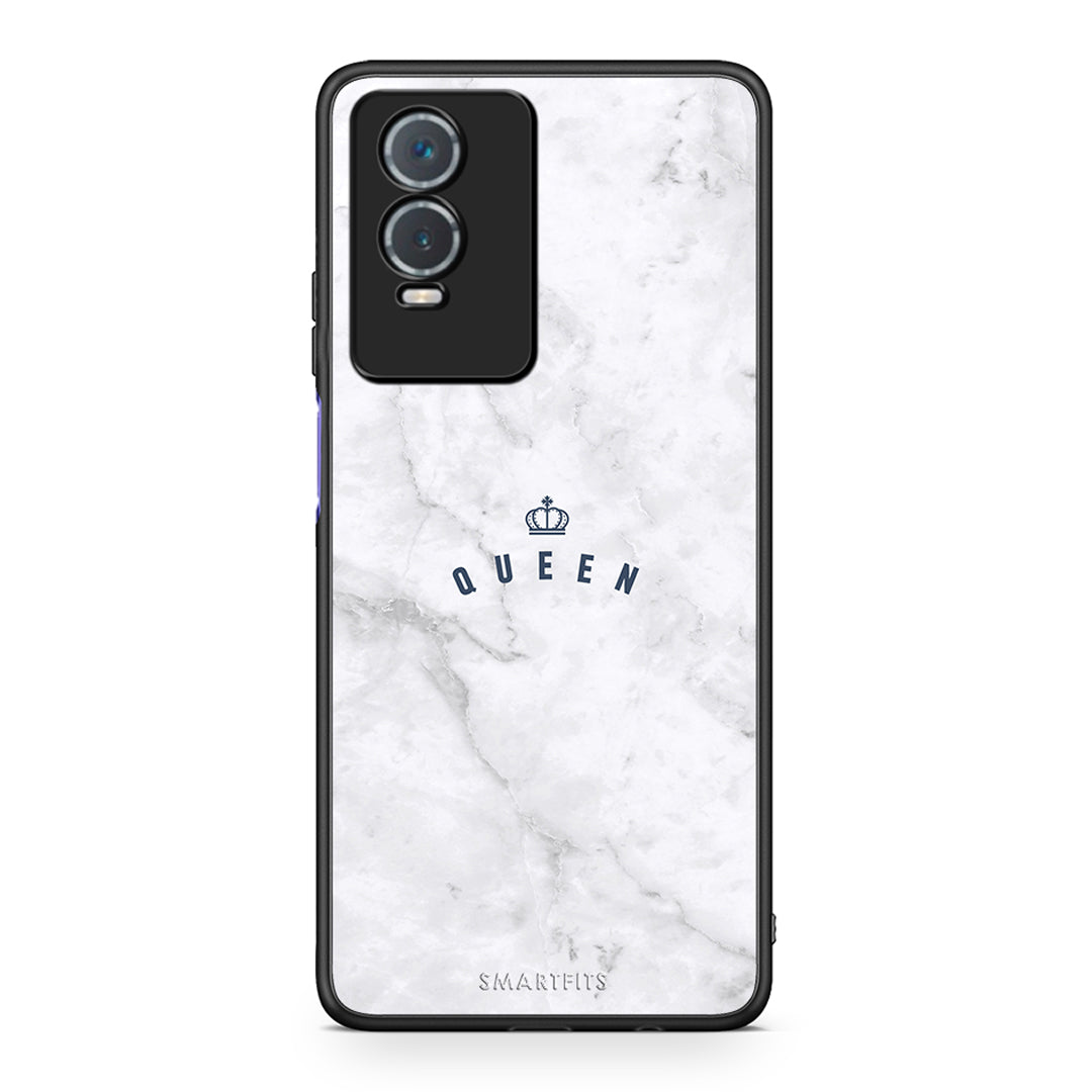 4 - Vivo Y76 5G / Y76s / Y74s Queen Marble case, cover, bumper