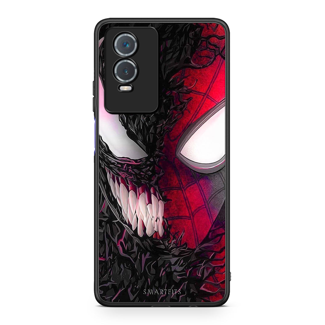 4 - Vivo Y76 5G / Y76s / Y74s SpiderVenom PopArt case, cover, bumper