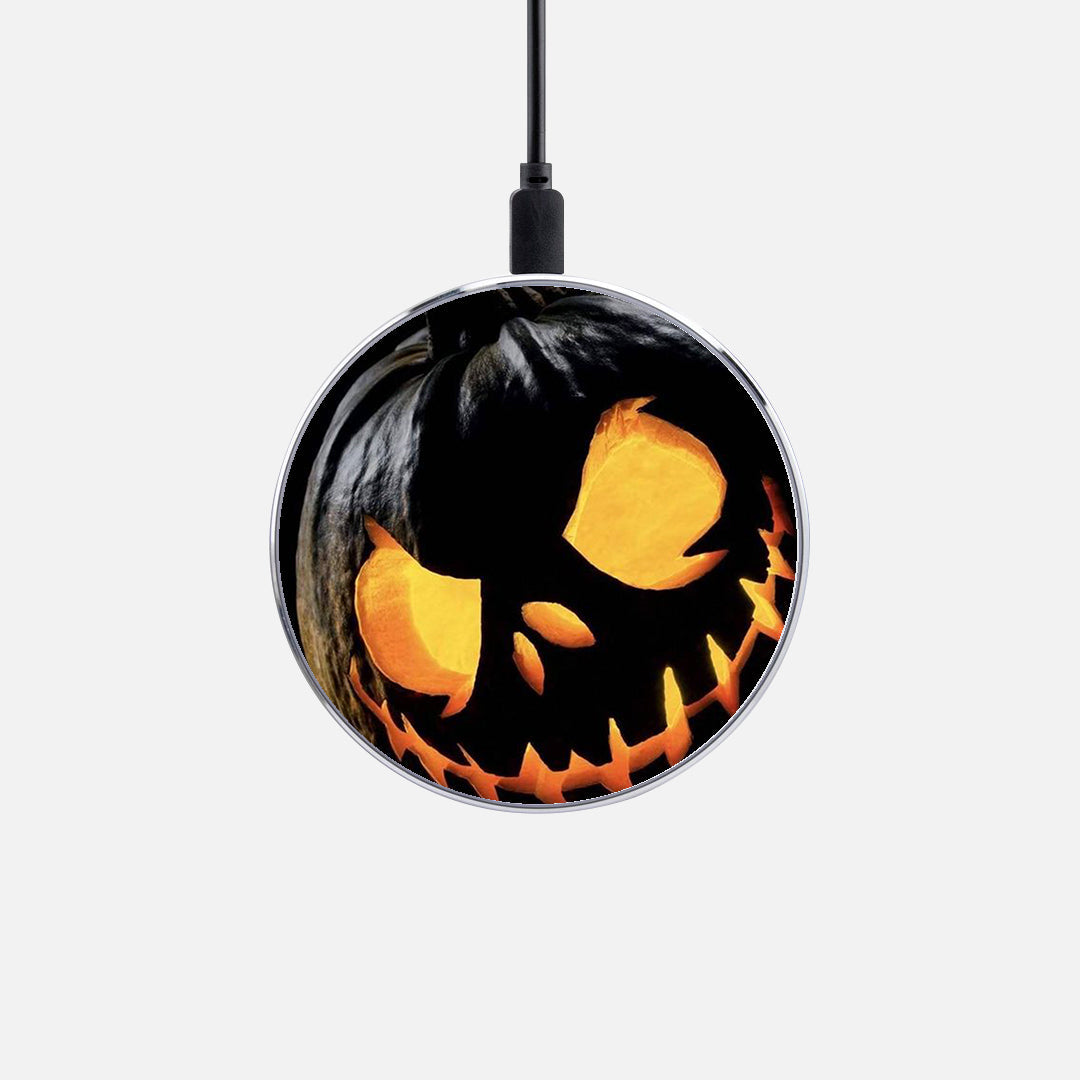 Ασύρματος Φορτιστής με χρώμα Halloween Scary Pumpkin – Smartfits